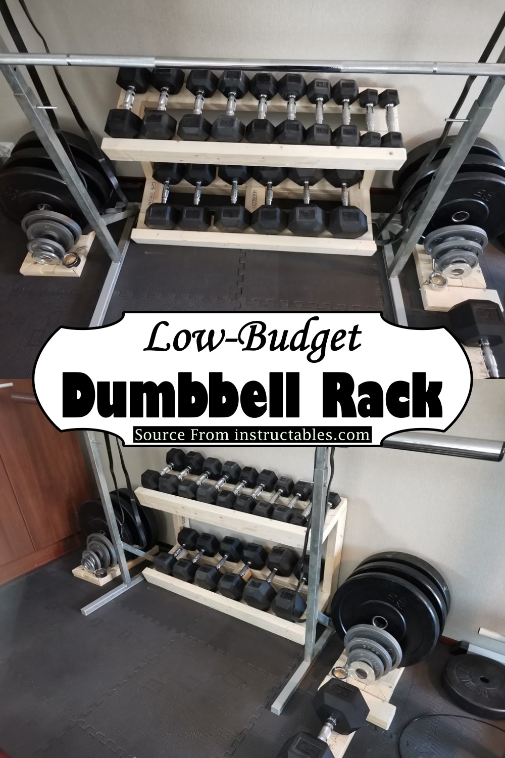 20 DIY Dumbbell Rack Projects For Gyms DIYsCraftsy