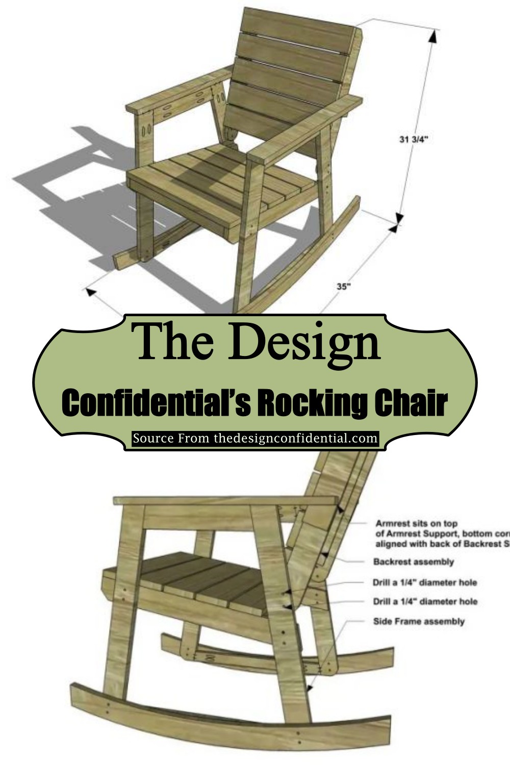 27 DIY Rocking Chair Plans You Can Build DIYsCraftsy
