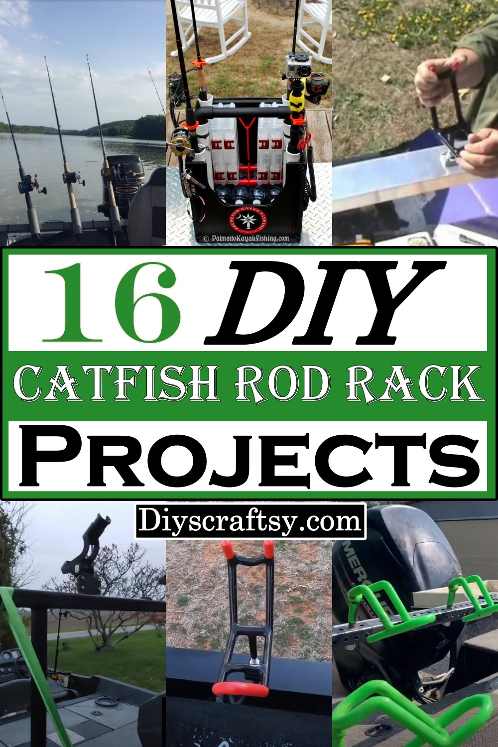 16 DIY Catfish Rod Rack Projects DIYsCraftsy