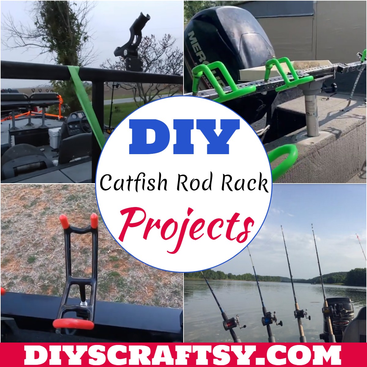 16 DIY Catfish Rod Rack Projects DIYsCraftsy