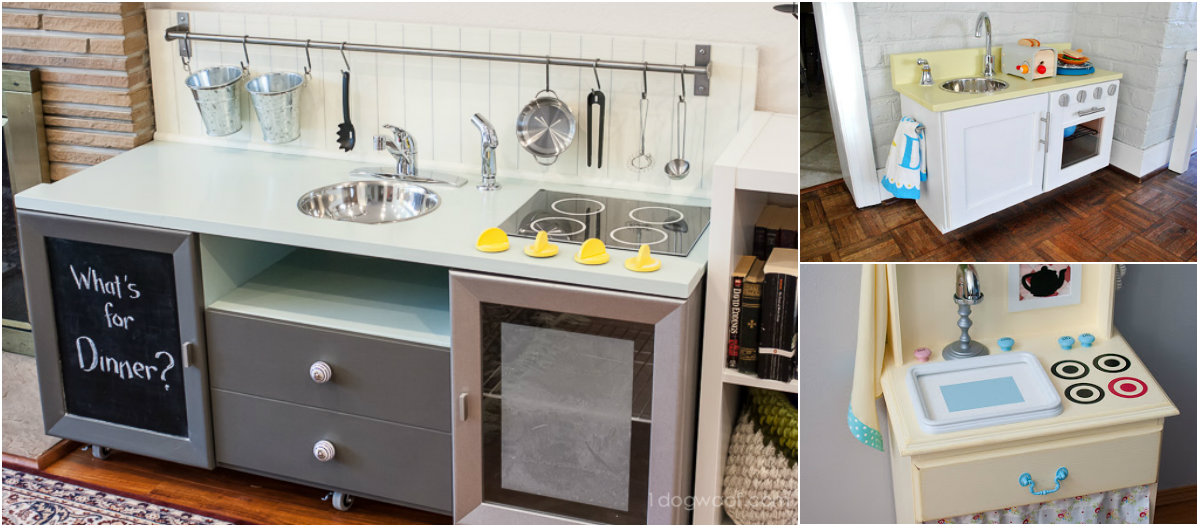 8 Diy Play Kitchens diy Thought