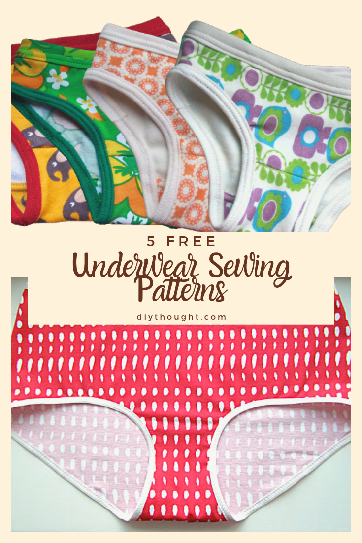 6 Free Underwear Sewing Patterns diy Thought