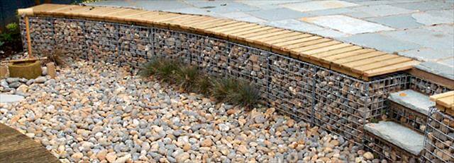 DIY Using Wire Mesh And Stones Idea DIY to Make