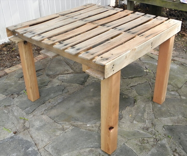 58 DIY Pallet Dining Tables DIY to Make