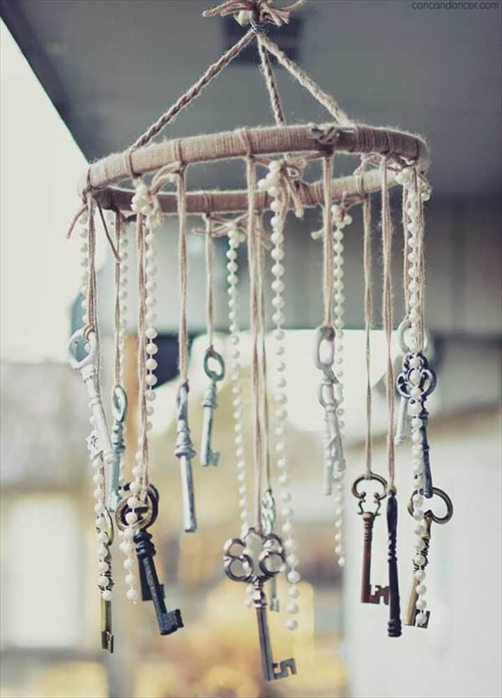 40 Homemade DIY Wind Chime Ideas DIY to Make