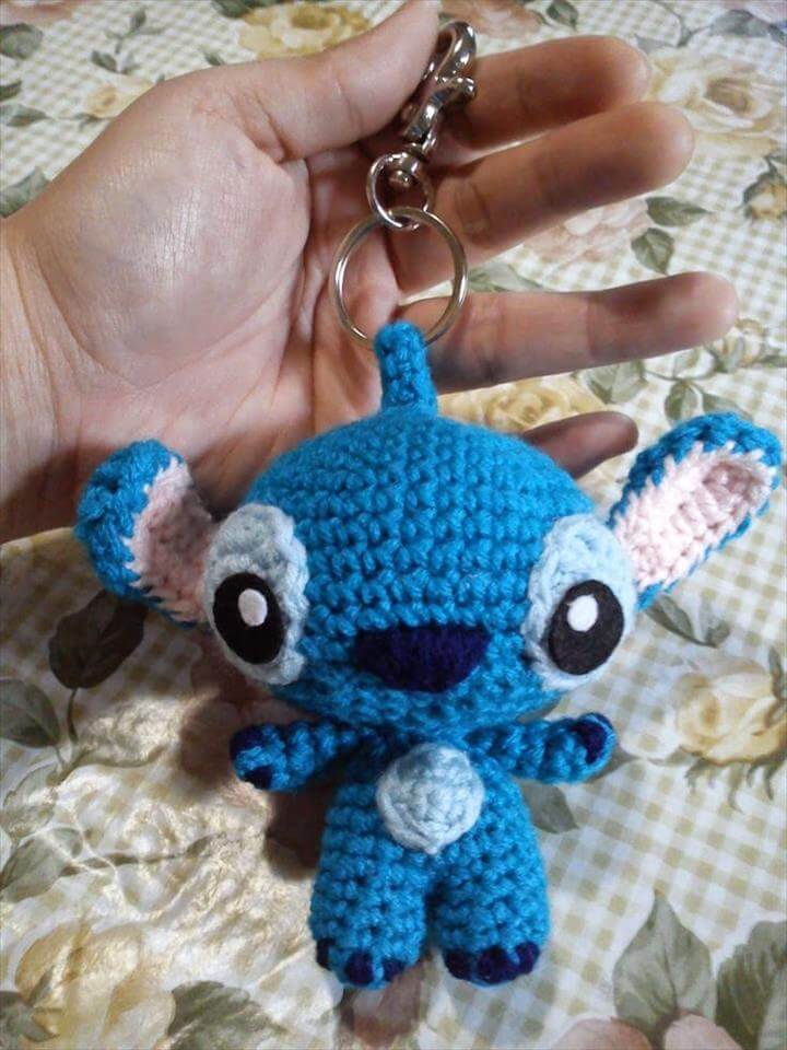 62 Easy Handmade Fun Crochet Pattern Keychains DIY to Make