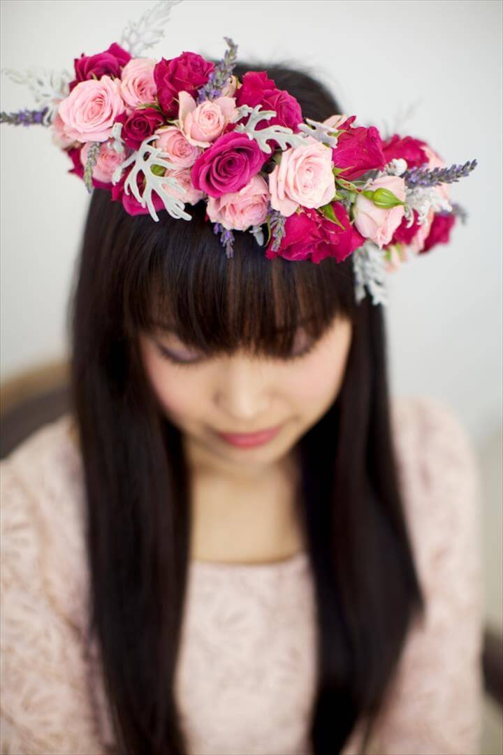 Top 22 DIY Flower Crown For Your Daily Event