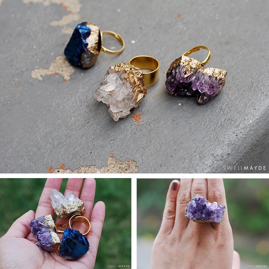 Delicate DIY Rings Ideas Make In Just Minutes DIY to Make