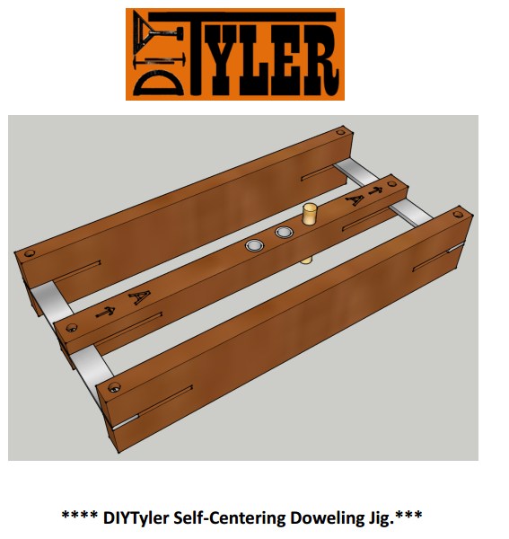 How to make a Self Centering Doweling Jig DIYTyler