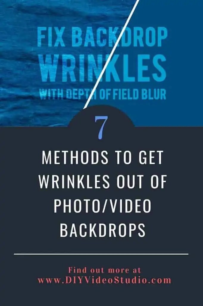 How to get wrinkles out of backdrops Seven methods that work DIY