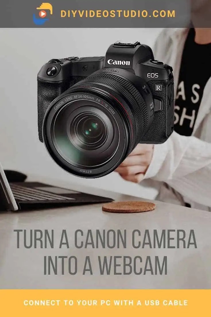 Can I use my Canon camera as a webcam Canon cam Software? DIY