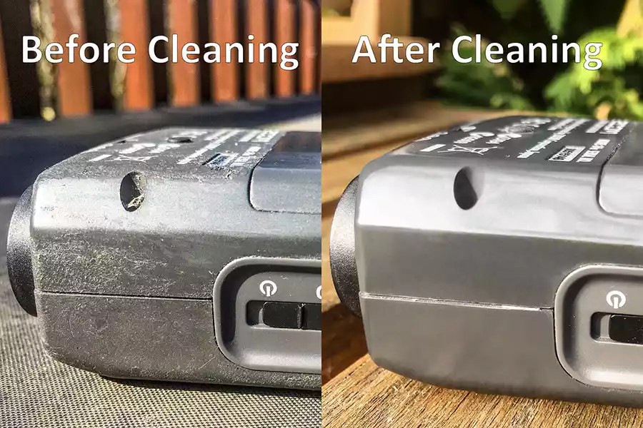 Removing sticky rubber coating from a Zoom H4n & H5 recorder DIY