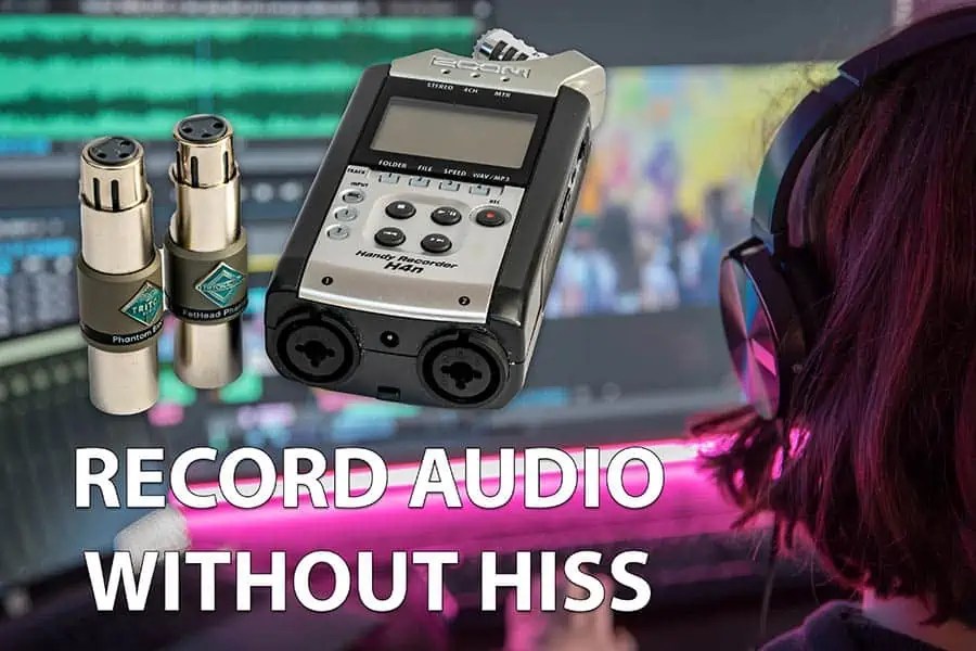 Improve Zoom H4n Sound Quality by Reducing Noise or Hiss DIY Video Studio