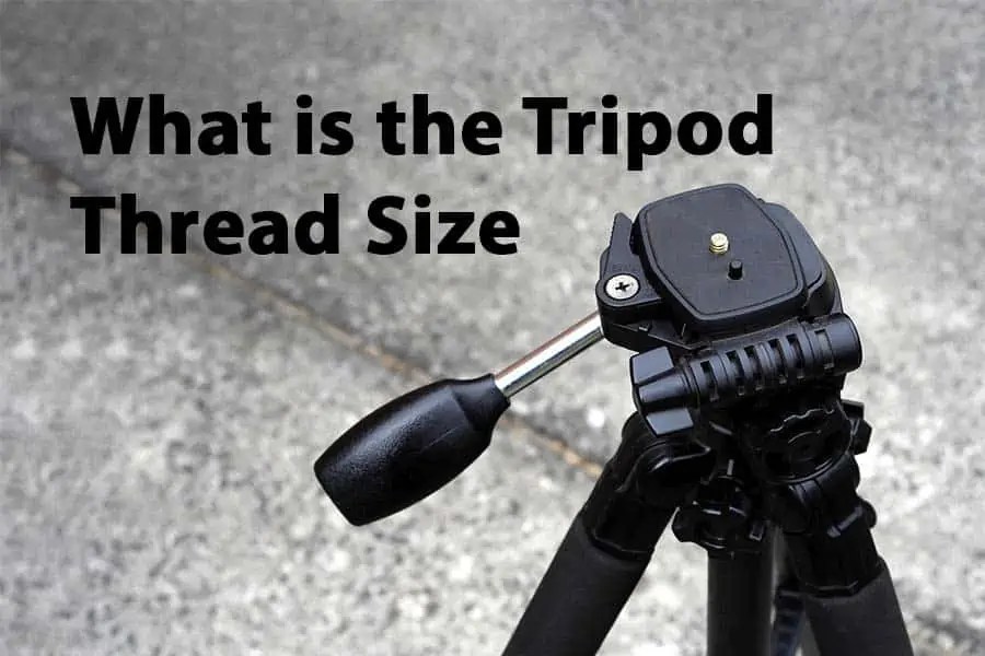 What is the Standard Camera Tripod Screw Thread Size DIY Video Studio