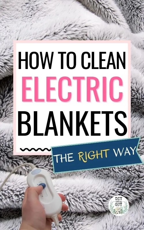 How To Wash An Electric Blanket The Right Way! DIY With My Guy