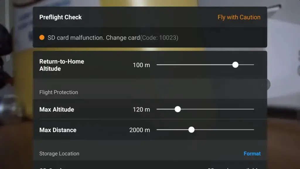 DJI SD Card Malfunction Code 10023 Hatası Çözümü