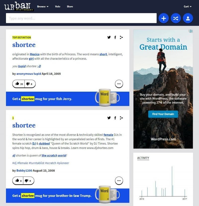 Urban Dictionary Features DJ Shortee ⋆ DJ Shortee ScratchLikeAGirl
