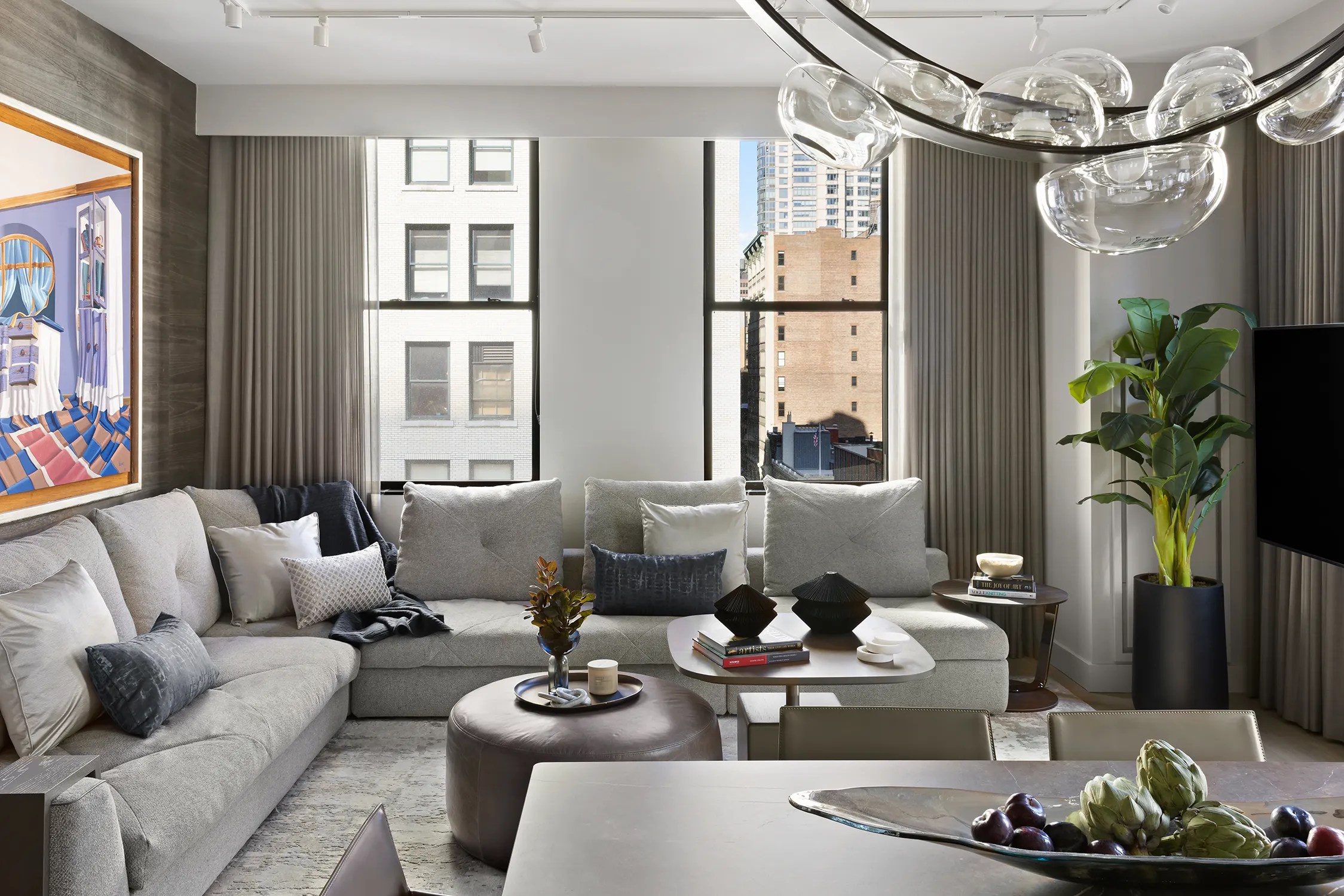 Artfully Curated Manhattan Apartment Design DKOR Interiors