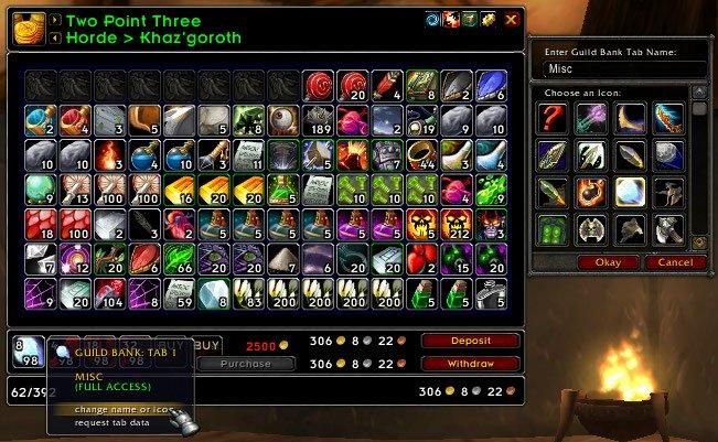 ArkInventory WoW Addons DKPminus