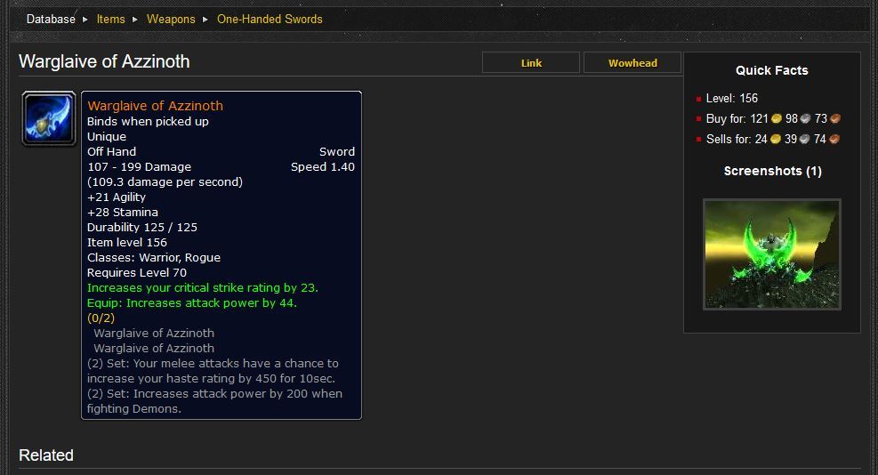 Burning Crusade Database DKPminus