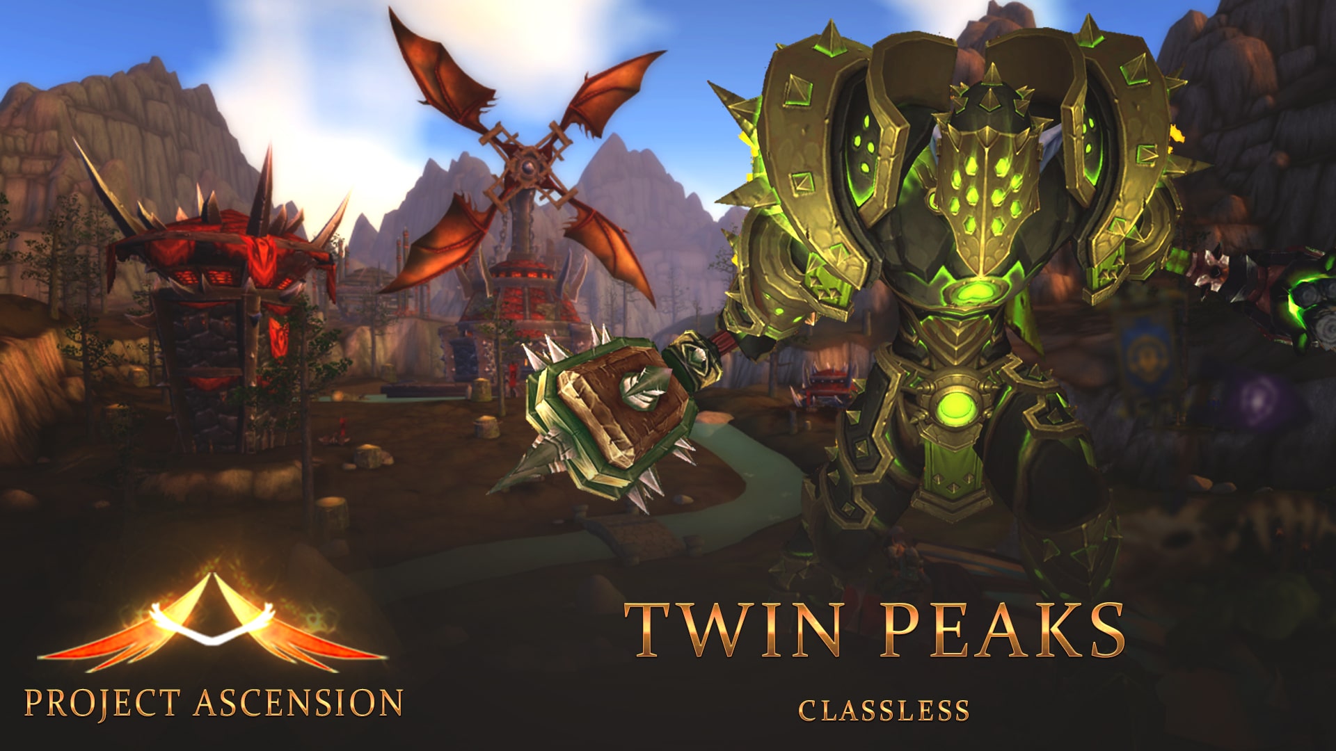 Ascension Classless Twin Peaks comes to TBC x2 Honor x3 EXP Event