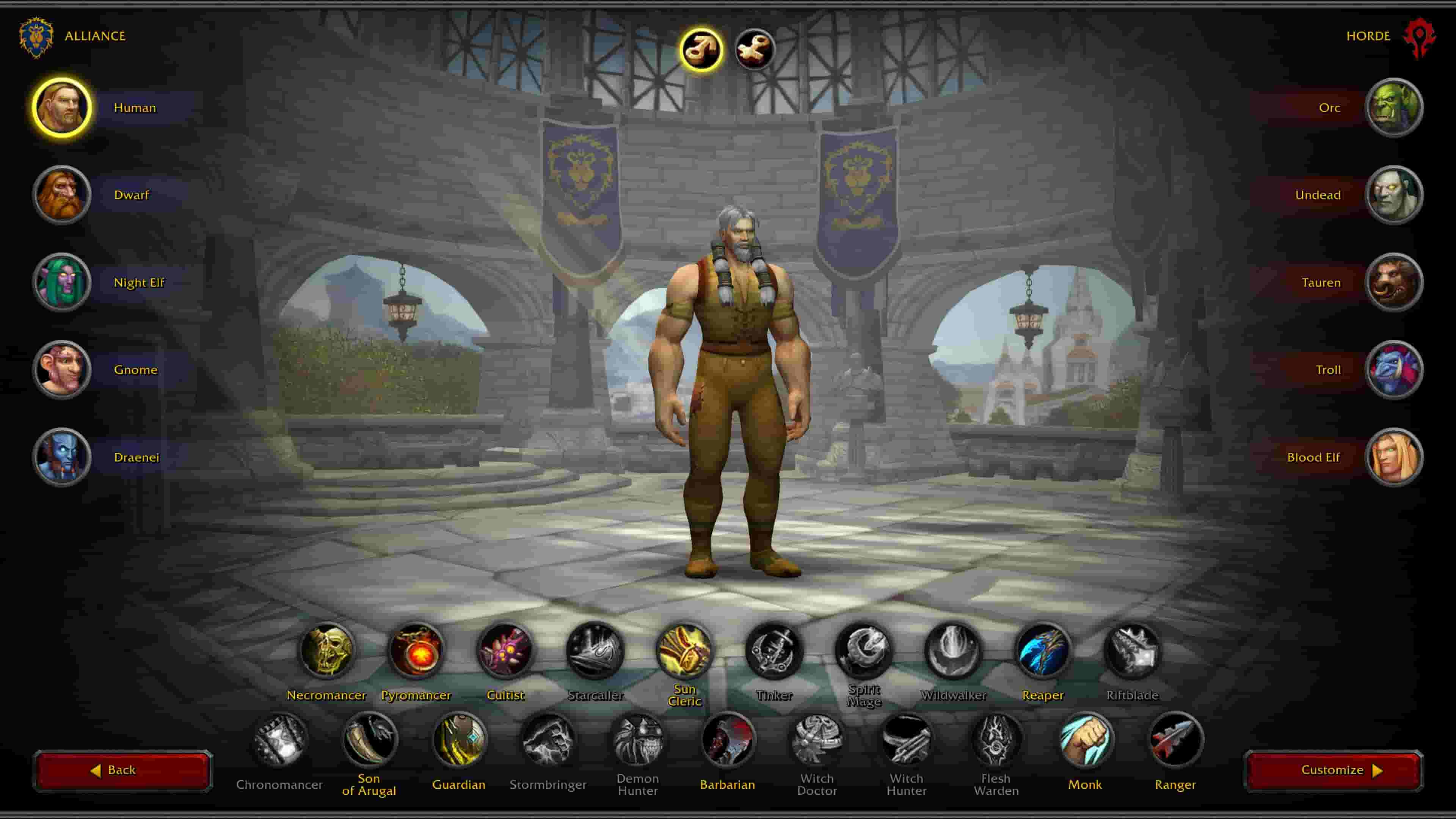 Conquest of Azeroth 21 Original Classes DKPminus