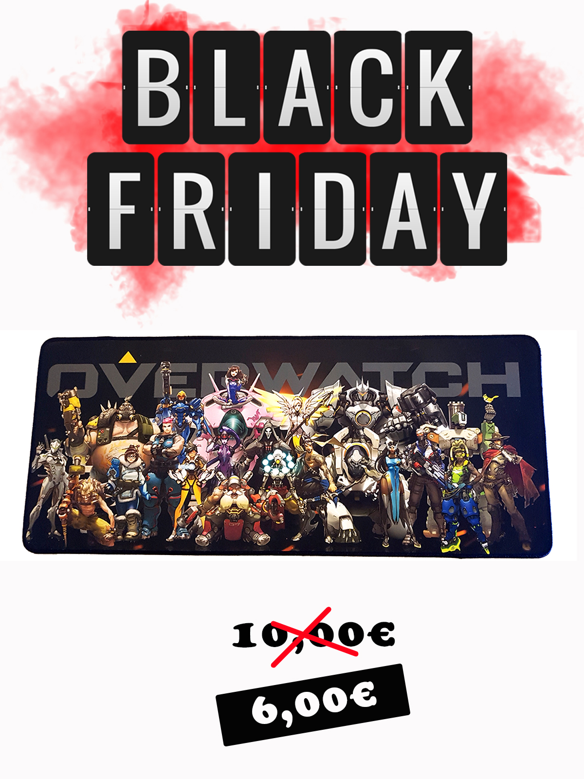 Mousepad Overwatch BLACK FRIDAY