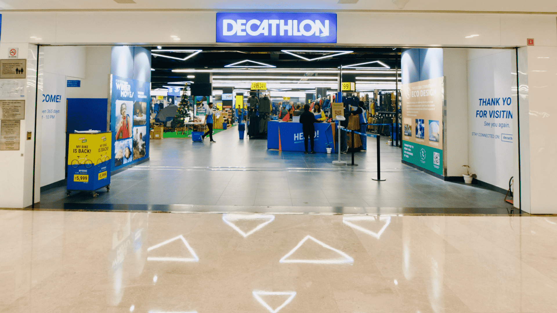 Decathlon Store in Noida DLF Mall of India