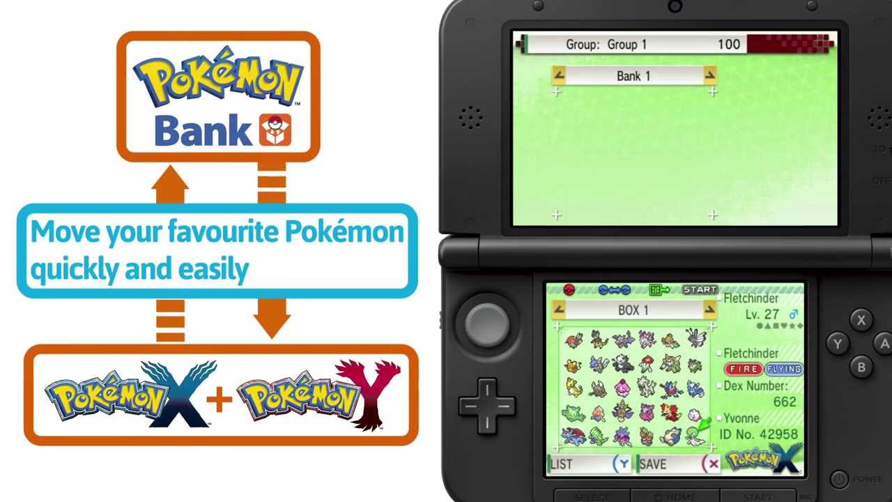 Pokémon Bank Launching December 27 in Nintendo 3DS Game News Online, Gaming News