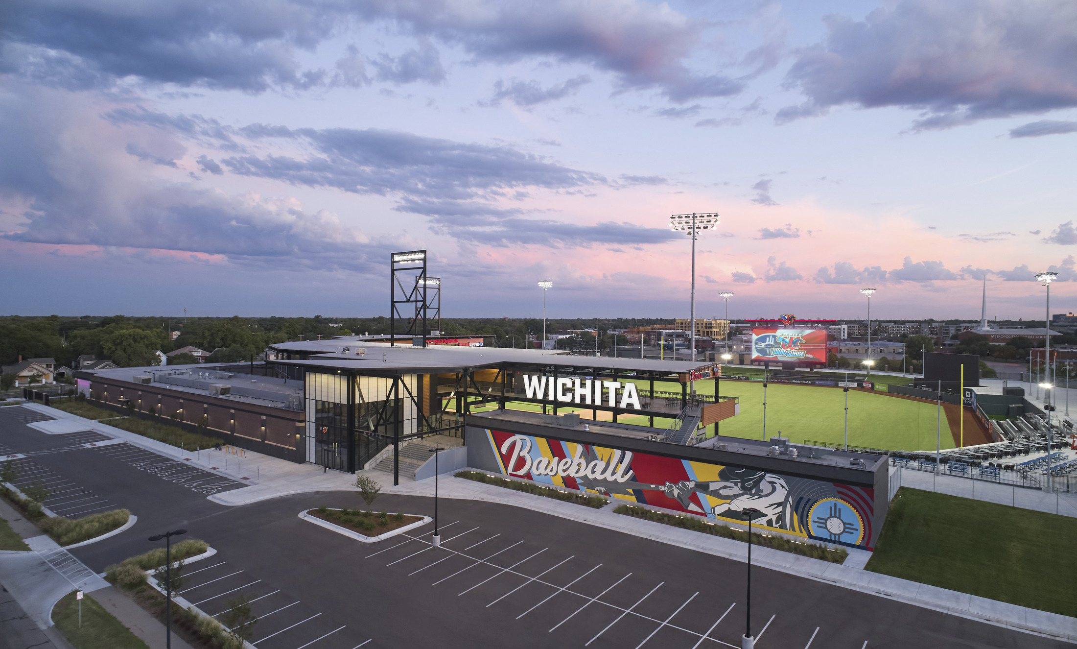 Ballpark Preview Riverfront Stadium, Wichita Wind Surge DLR Group