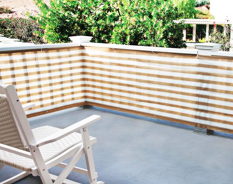 2018 Best selling balcony Privacy fence screenShade Net Factory_Custom