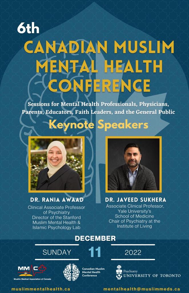 Canadian Muslim Mental Health Conference 2022 Dalla Lana School of