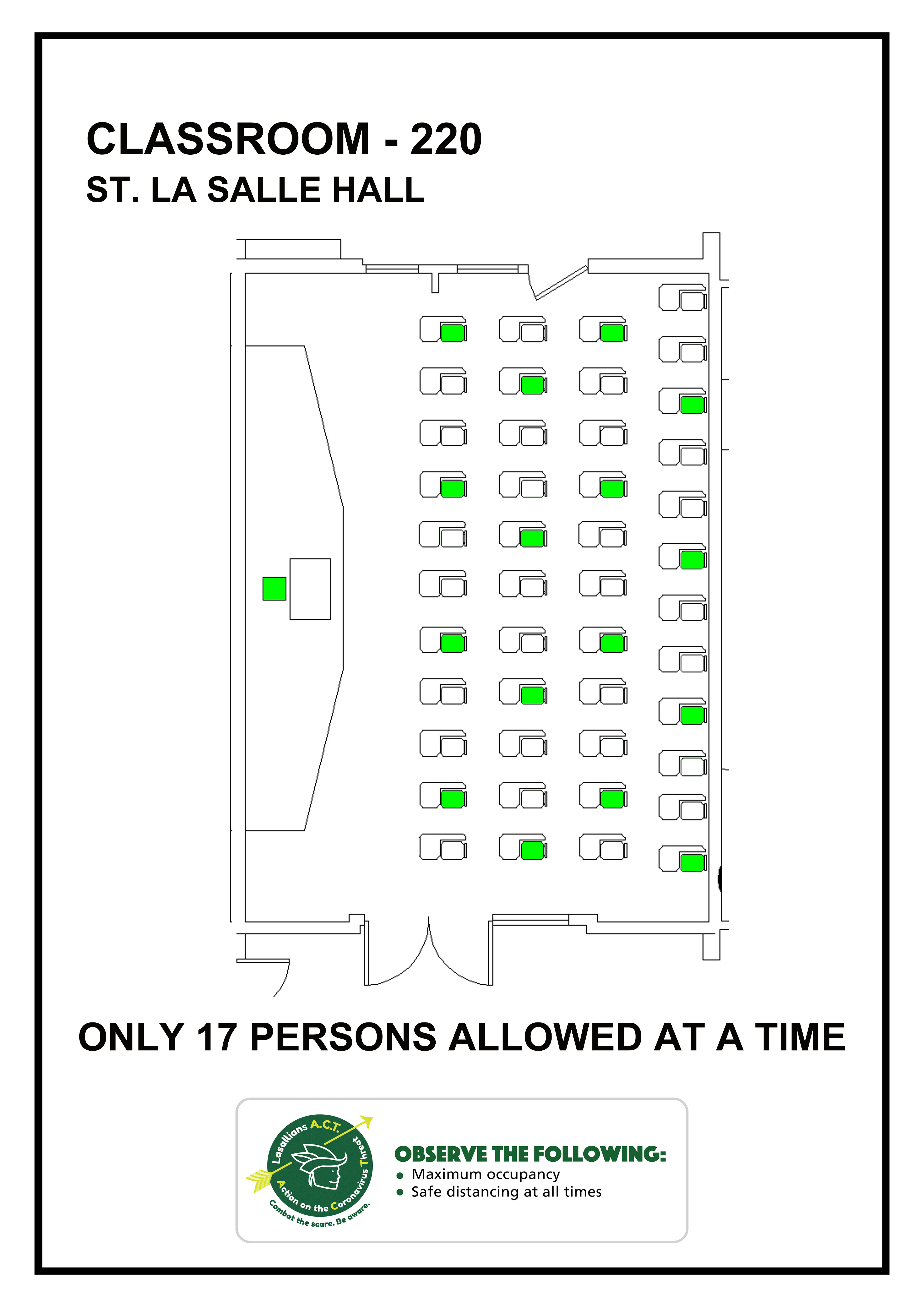 occupancysaintlasallehall De La Salle University
