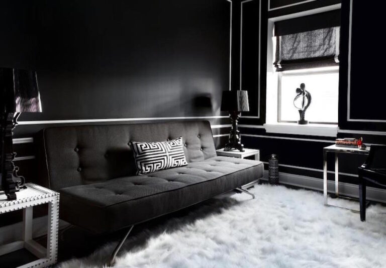 27 Black And White Rooms That Are Anything But Boring
