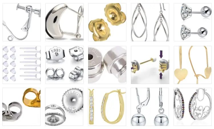 The 13 Most Popular Styles & Types of Earring Backs The Diamond Gurus