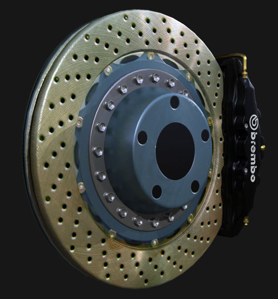 D M Multimedia 3d tutorials Brake Disc Mapping