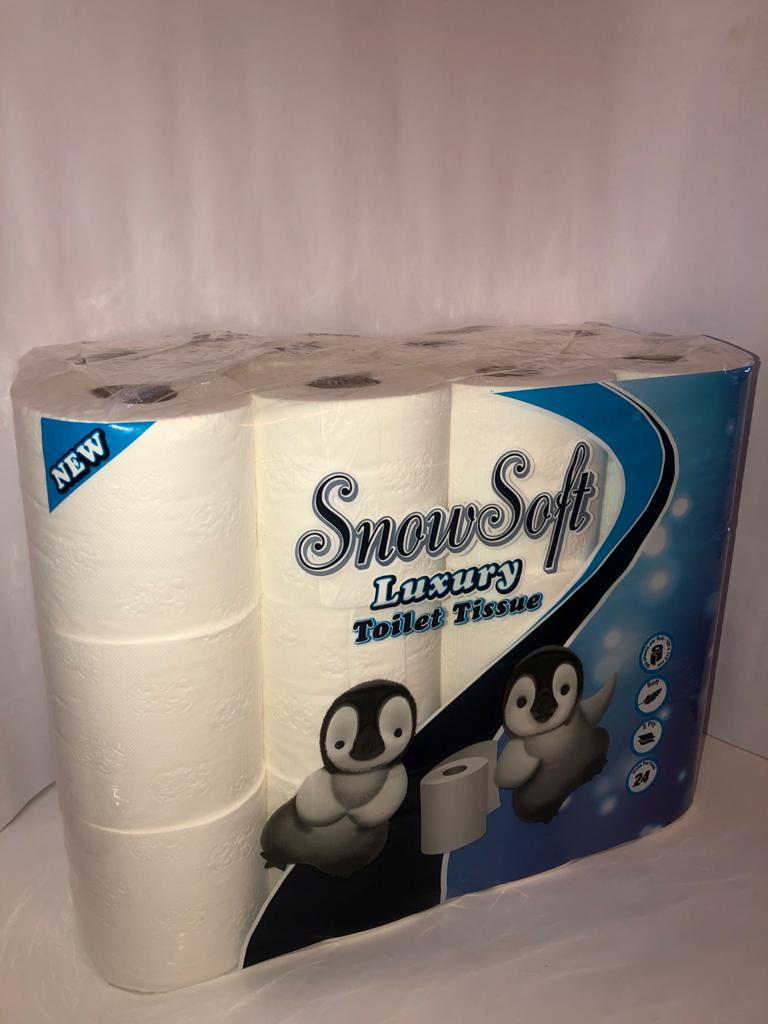 Snow Soft Luxury Toilet Tissue 2ply 24’s