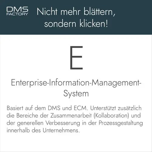EIM EnterpriseInformationManagement Glossar