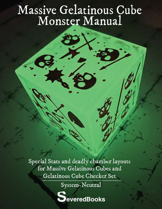 Massive Gelatinous Monster Manual Severed Books Dungeon Masters Guild
