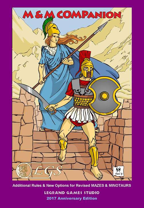 Mazes & Minotaurs Companion Legrand Games Studio Dungeon Masters Guild