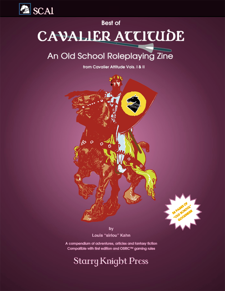 SCA1 The Best of Cavalier Attitude Starry Knight Press Dungeon