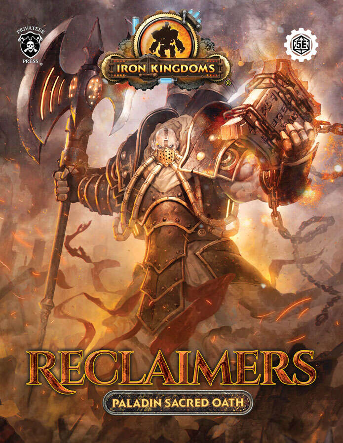 Reclaimers Paladin Sacred Oath Privateer Press Iron Kingdoms