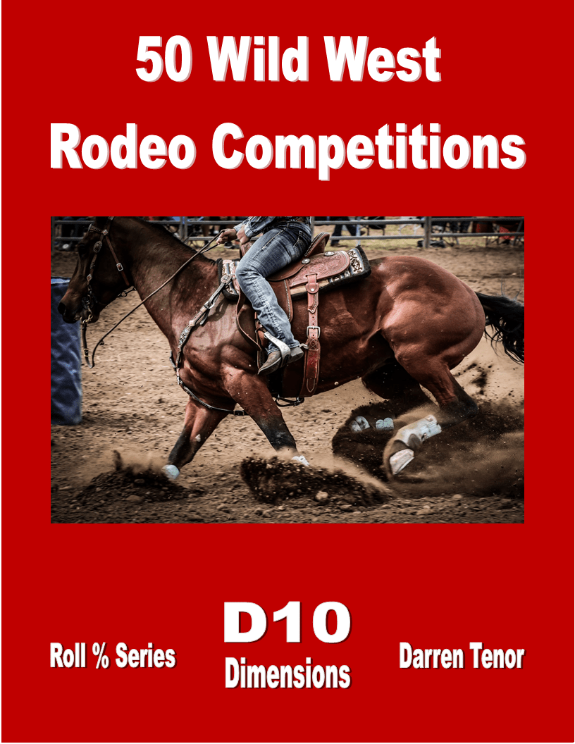 50 Wild West Rodeo Competitions D10 Dimensions Dungeon Masters Guild