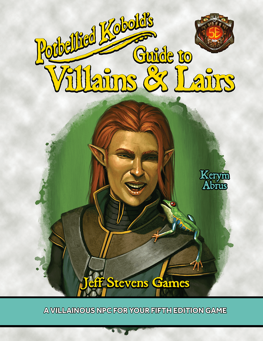 Potbellied Kobold 5E Villains Kerym Abrus Jeff Stevens Games