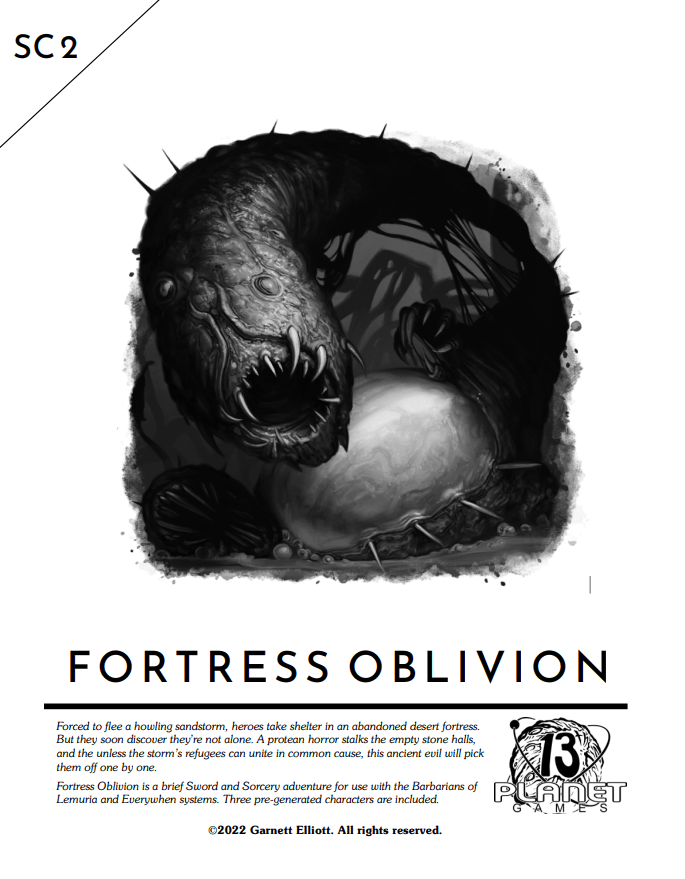 Fortress Oblivion Elliott Dungeon Masters Guild