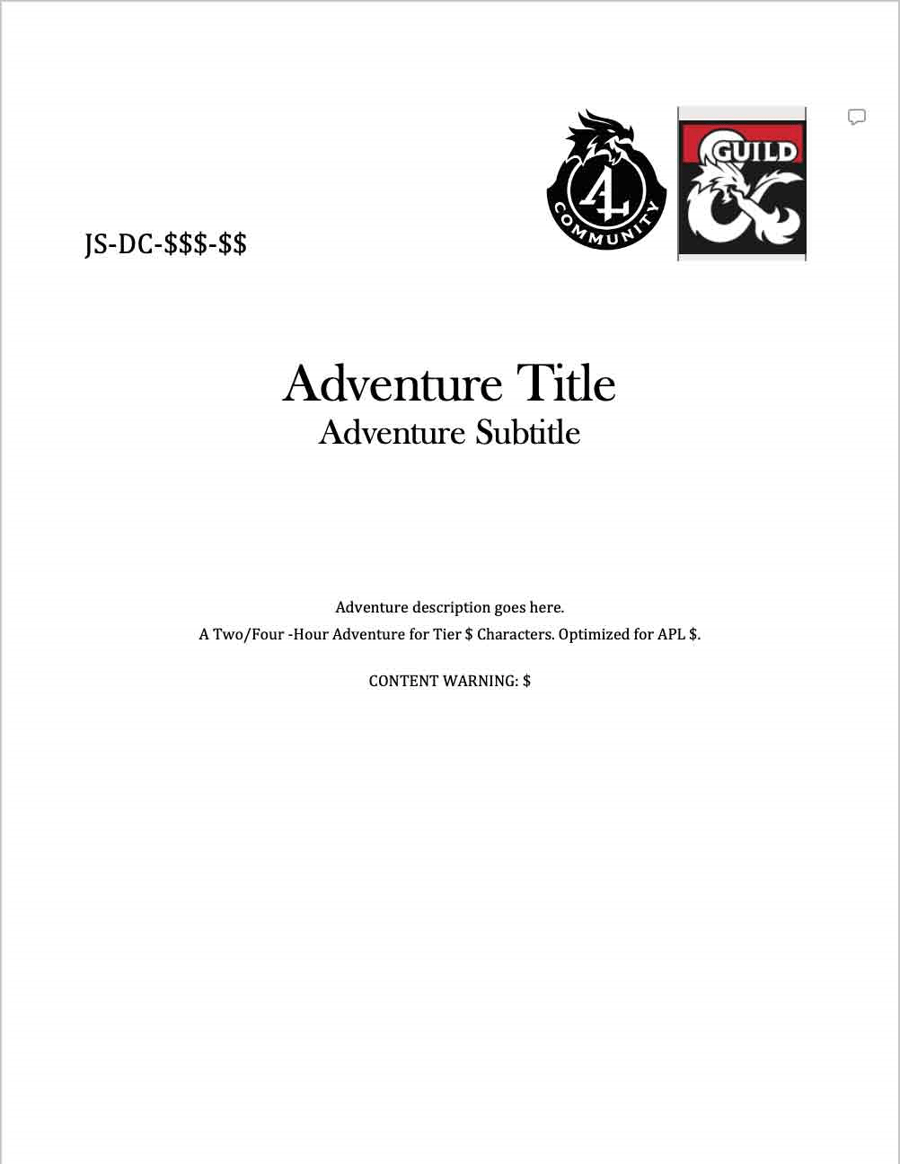 Dungeoncraft Spelljammer Designers Pack D&D Adventurers League