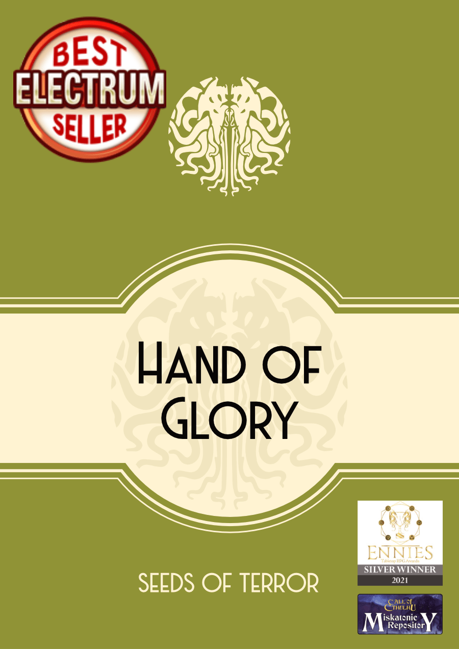 Hand of Glory Chaosium Miskatonic Repository Dungeon Masters Guild