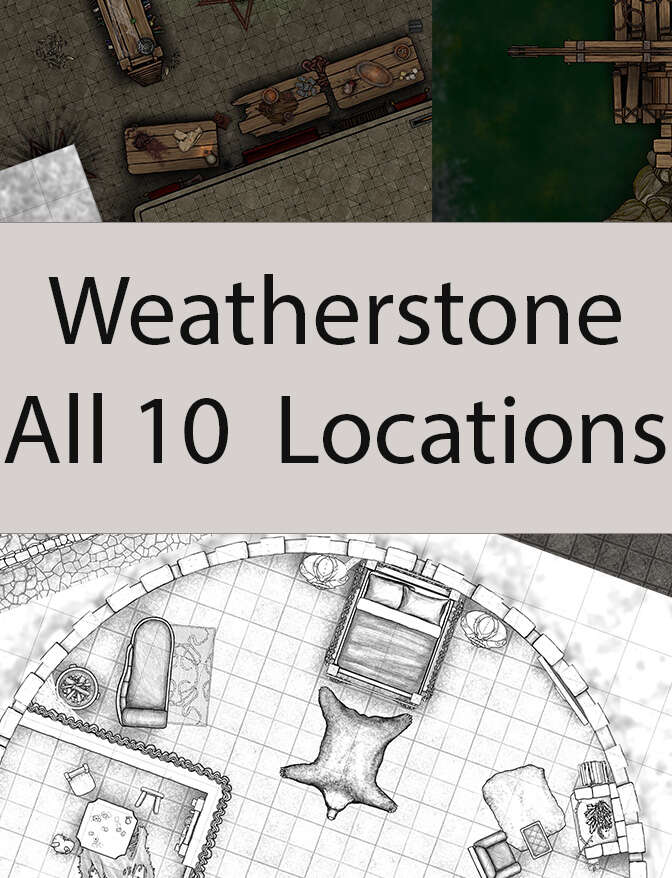 Weatherstone Battlemaps Craftiversity Dungeon Masters Guild