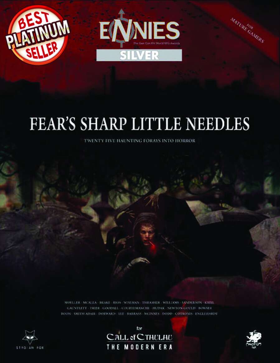 Fear's Sharp Little Needles 26 Modern Day Call of Cthulhu Scenarios