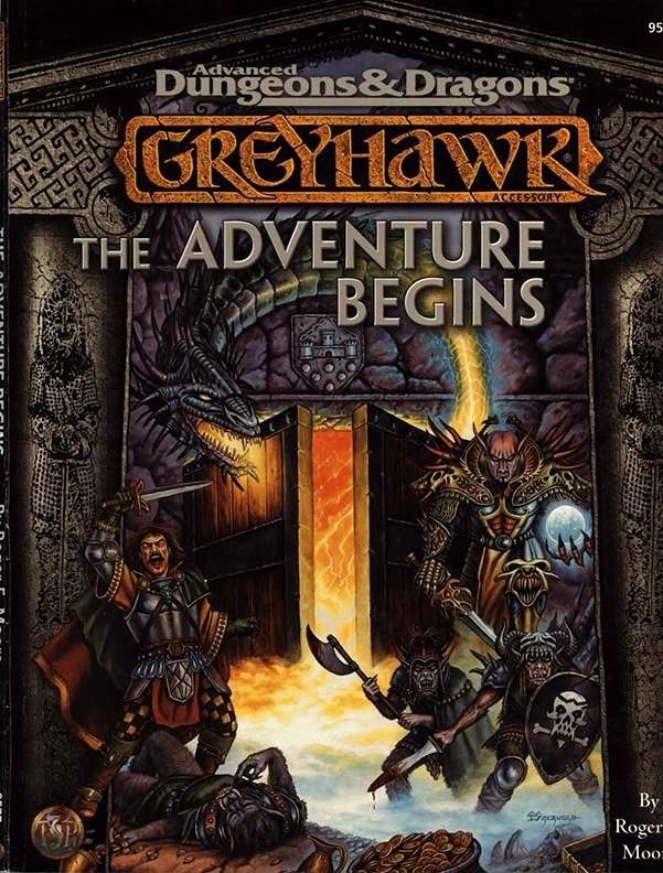 Greyhawk The Adventure Begins (2e) Wizards of the Coast AD&D 2nd Ed. Greyhawk AD&D 2nd